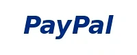 PayPal accepted payment method logo at Mystake