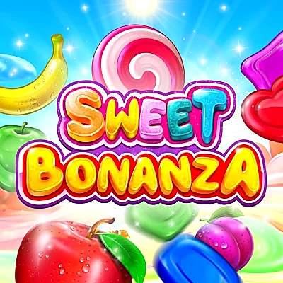Sweet Bonanza online slot game tile available at Mystake